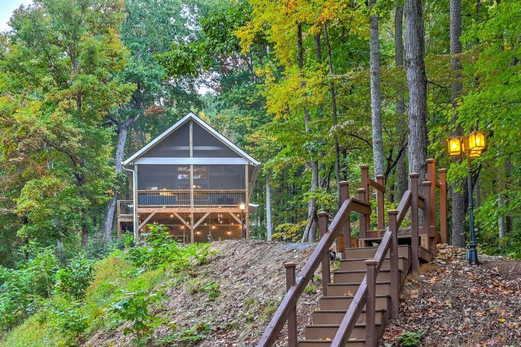 The Cove Retreat- Hot Tub/Screened Porch/Game Room Lake Lure Exterior foto