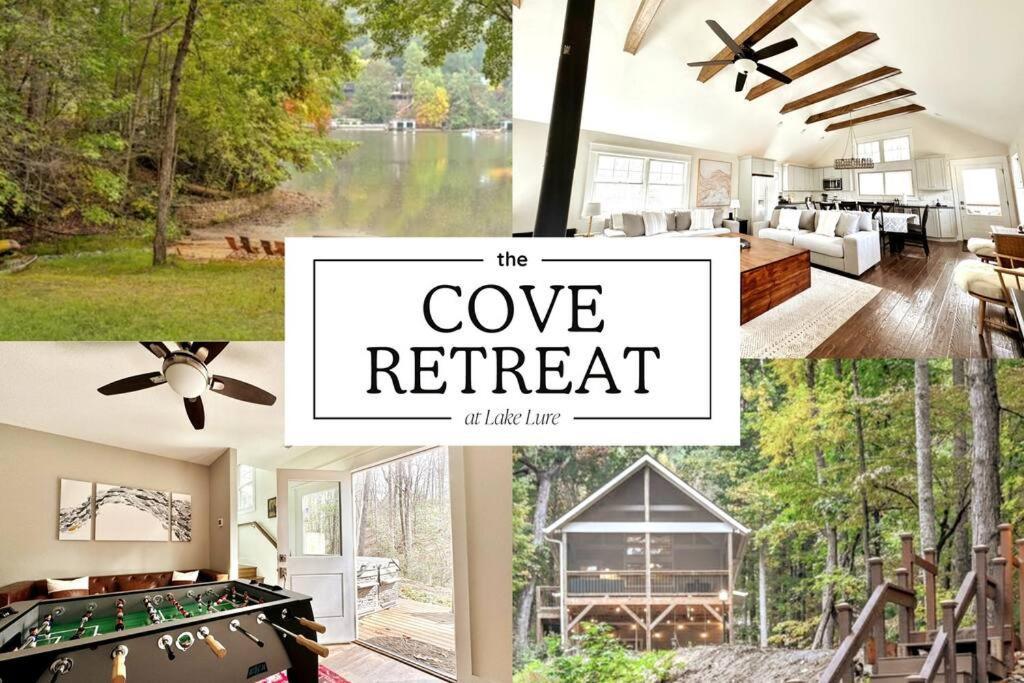 The Cove Retreat- Hot Tub/Screened Porch/Game Room Lake Lure Exterior foto