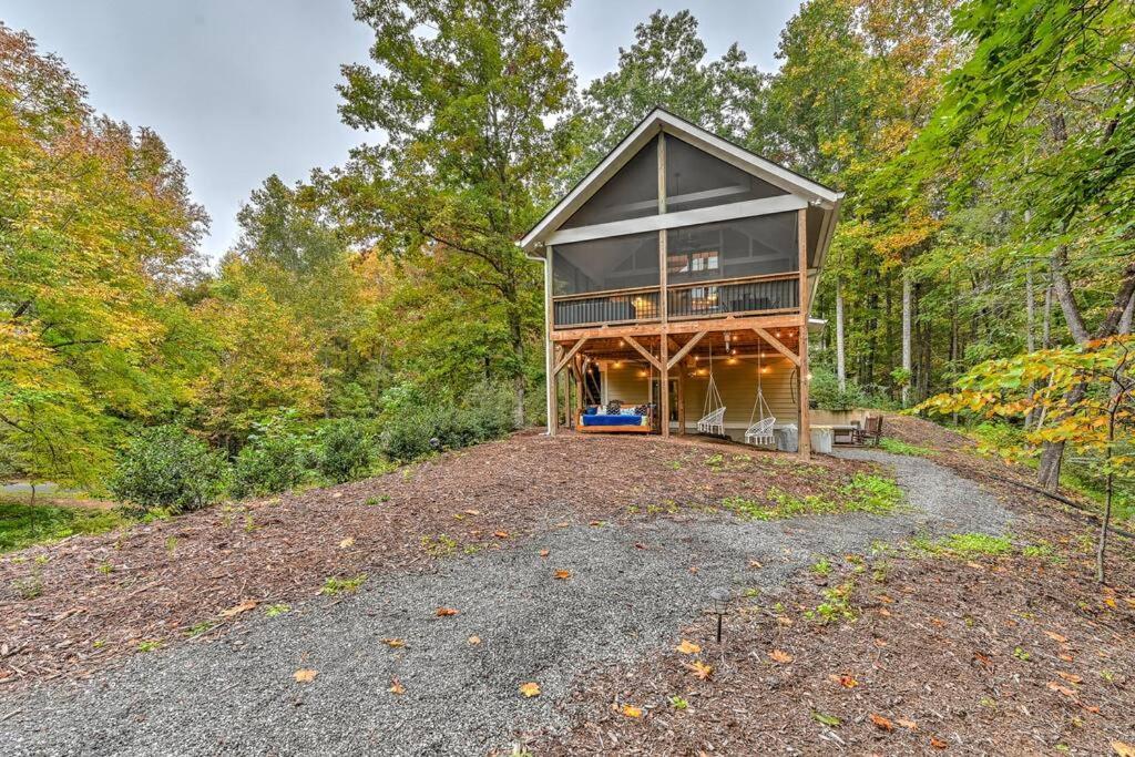 The Cove Retreat- Hot Tub/Screened Porch/Game Room Lake Lure Exterior foto